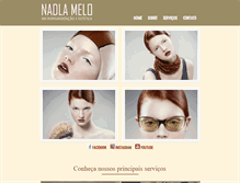 Tablet Screenshot of nadlamelo.com.br